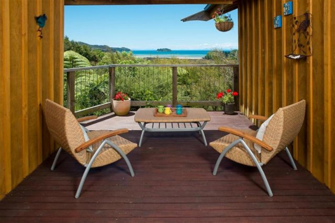 Ocean View Chalets Marahau Exterior foto